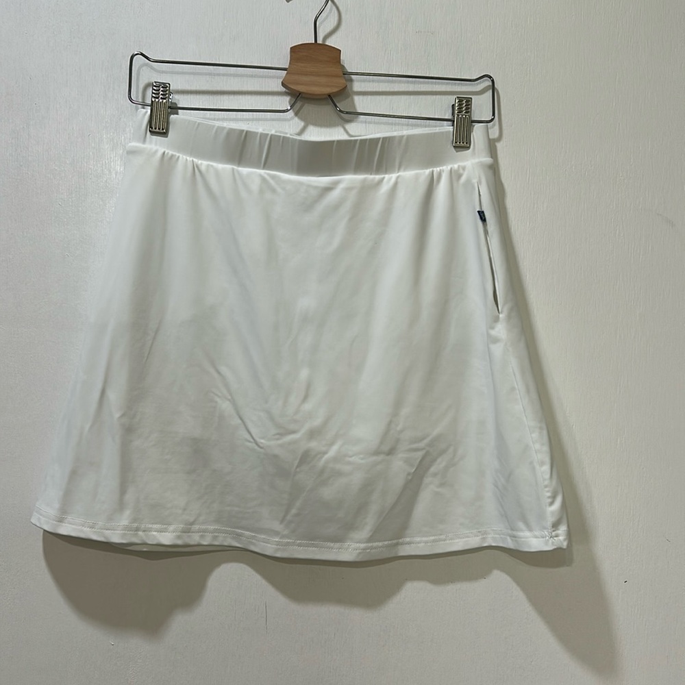 BANANA BOAT WOMENS ACTIVEWEAR SKORT WHITE Sz MD